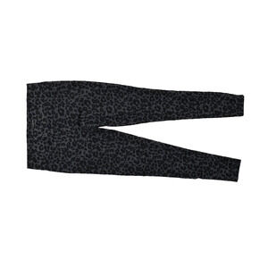 Loft Women's Size S Legging Skinny Pants Gray Rayon Pull On Cheetah